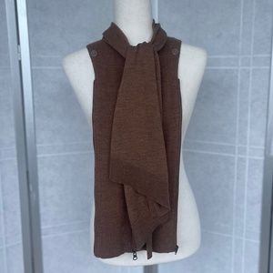 NWOT Veronica Beard Brown Melange Tatienne dickey sz 00-14